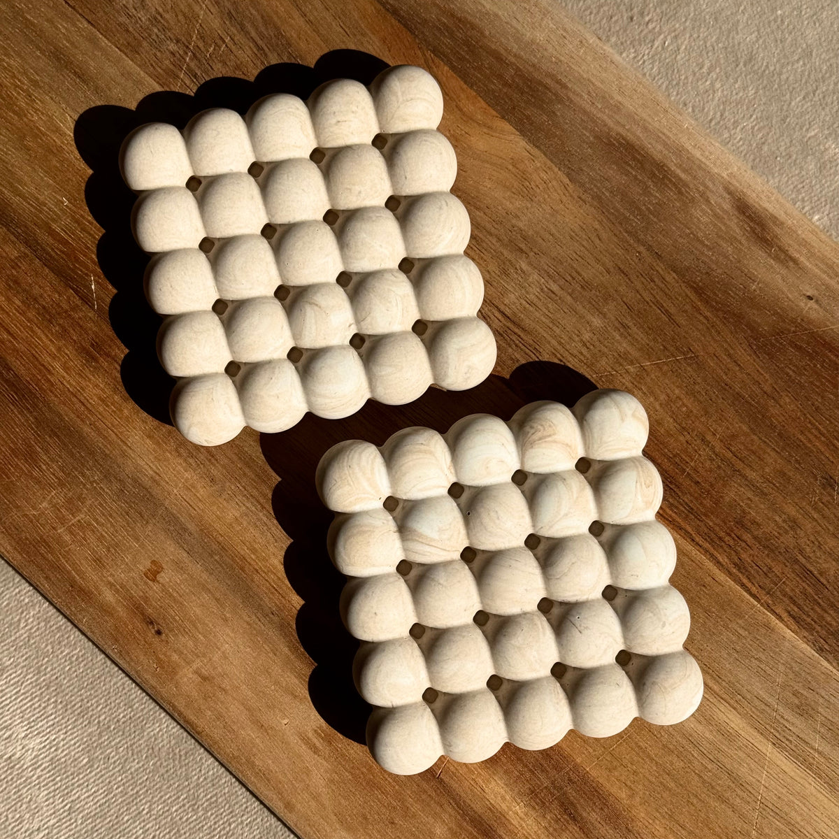 Sous-verres bulles 2pcs
