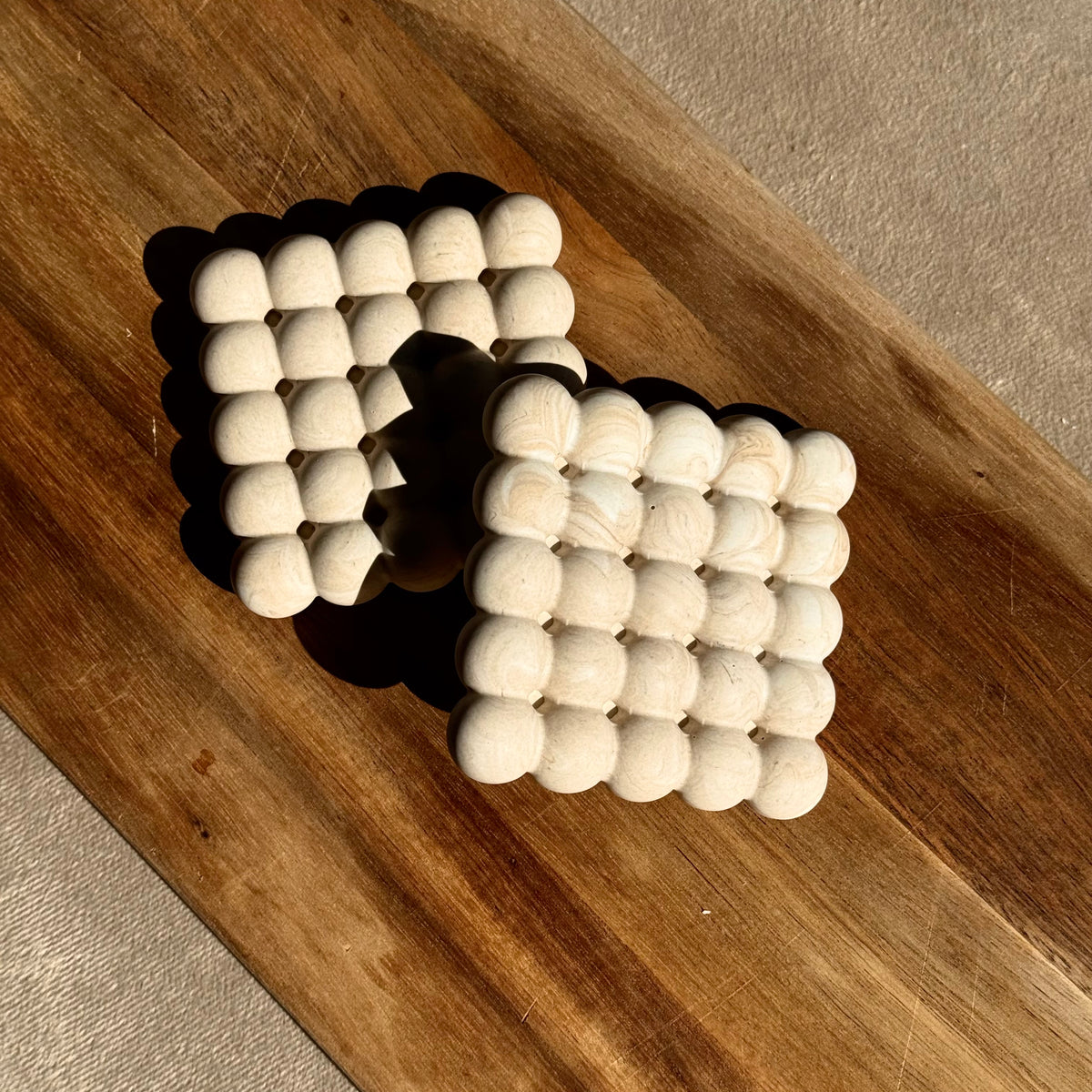 Sous-verres bulles 2pcs