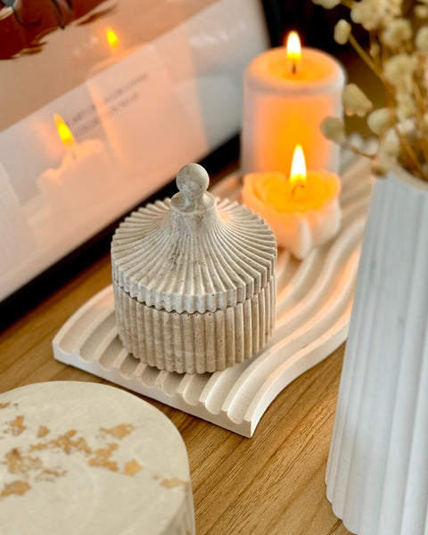 Petite boîte rayée