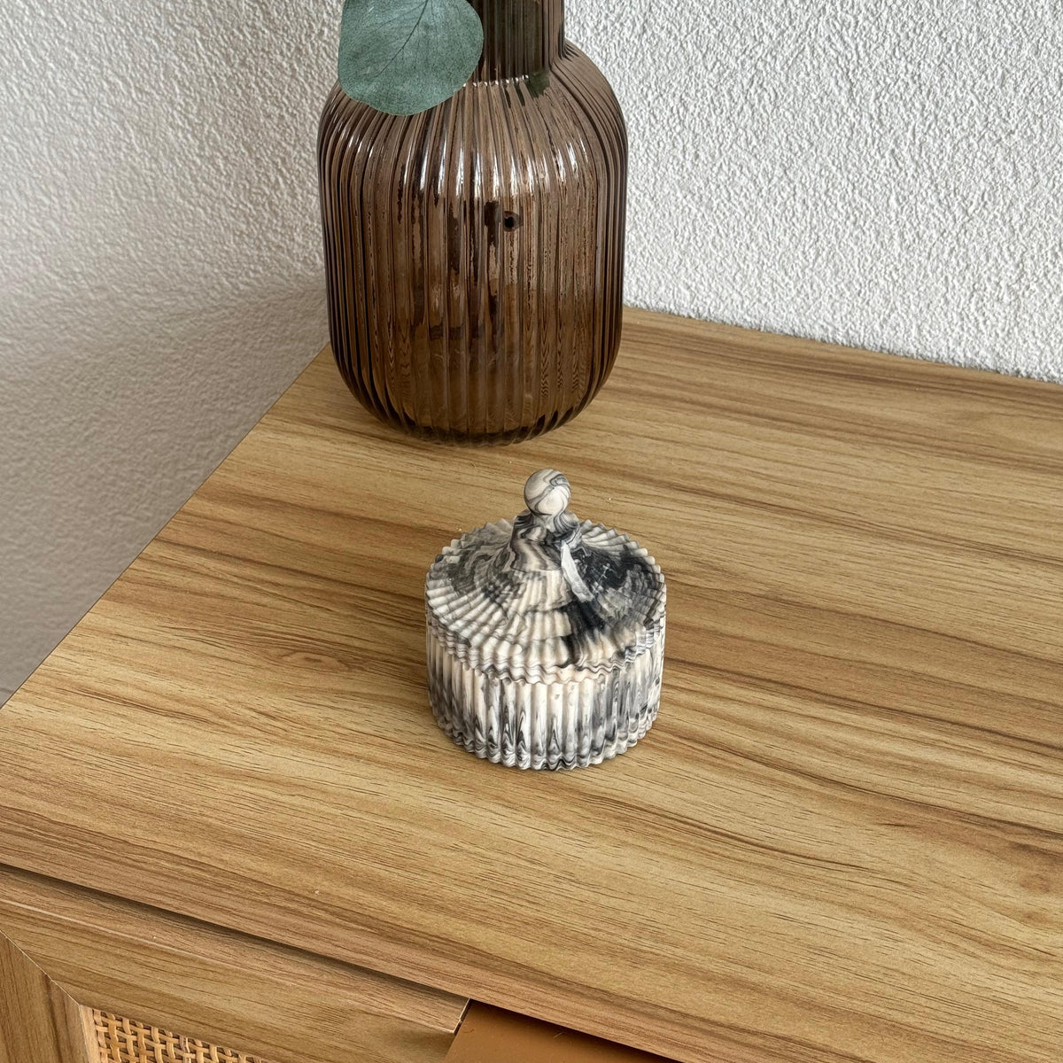 Petite boîte rayée