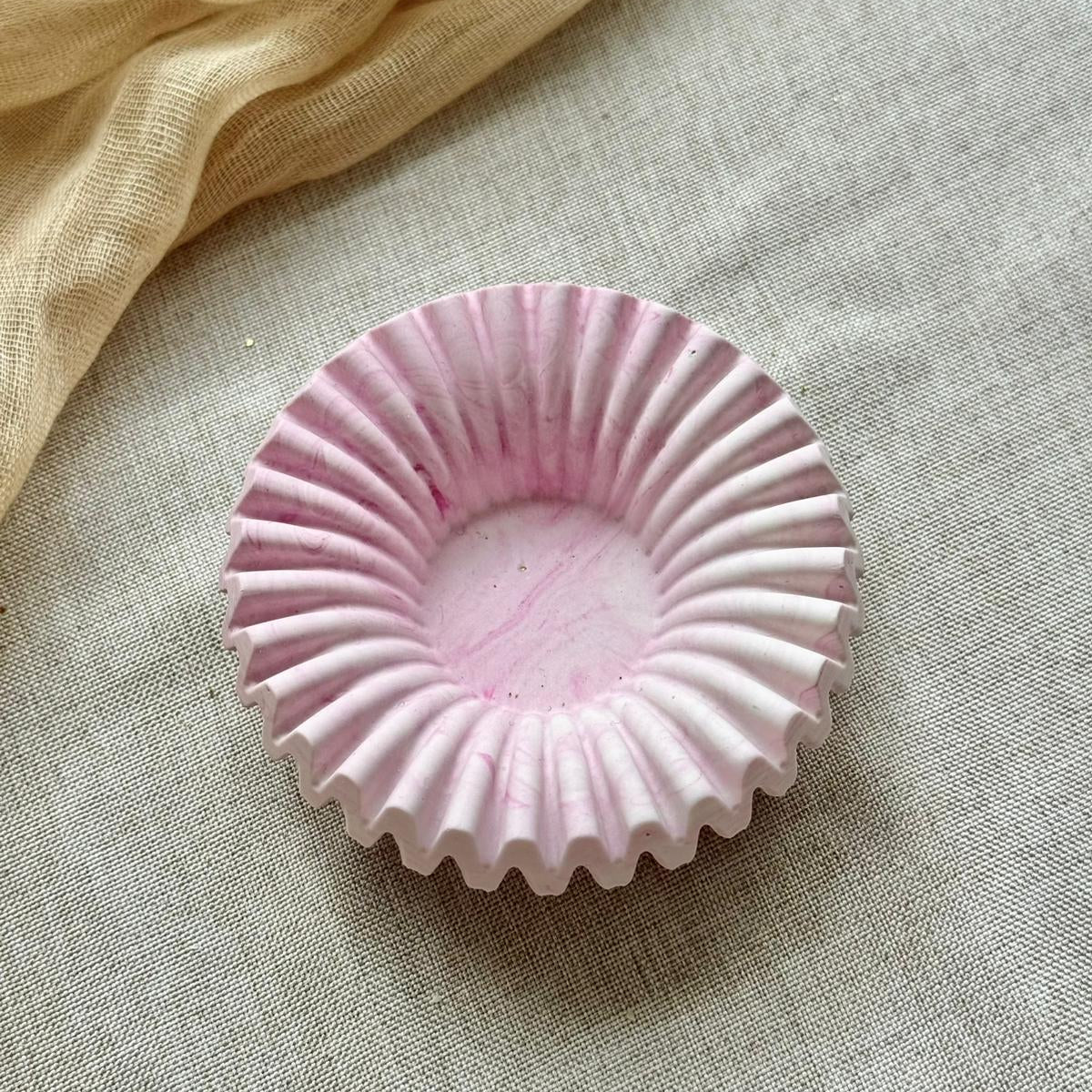 Petit Vide-Poche plissé