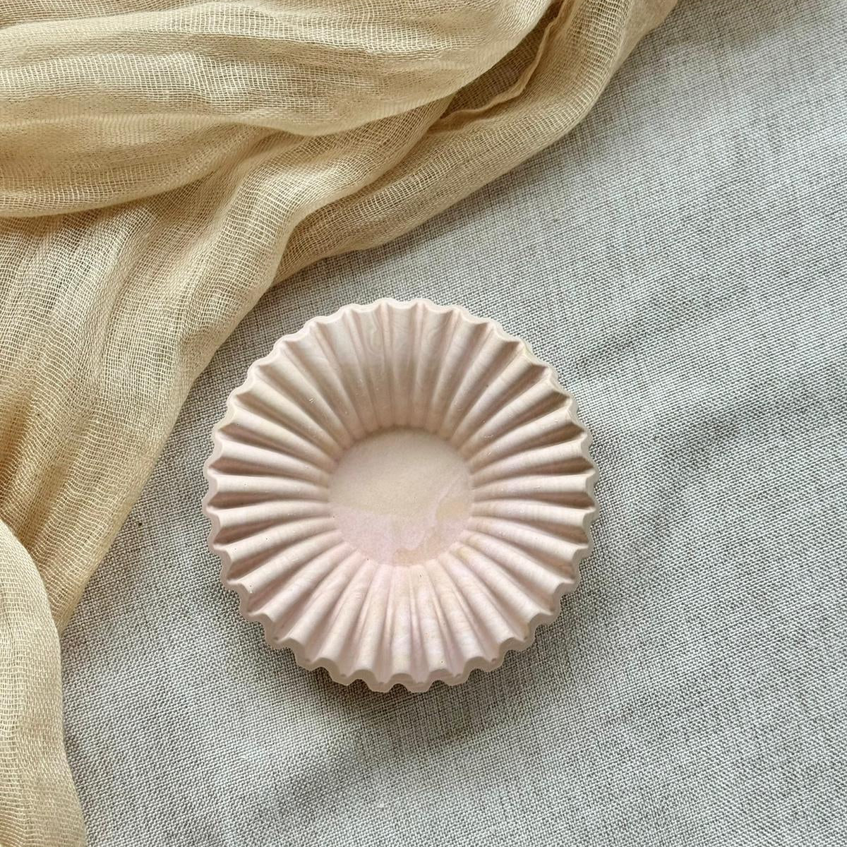 Petit Vide-Poche plissé