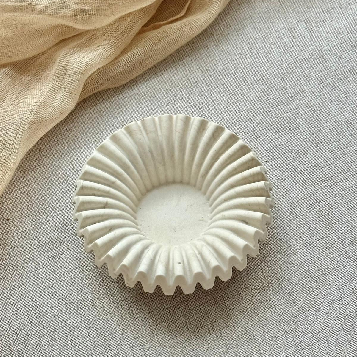 Petit Vide-Poche plissé