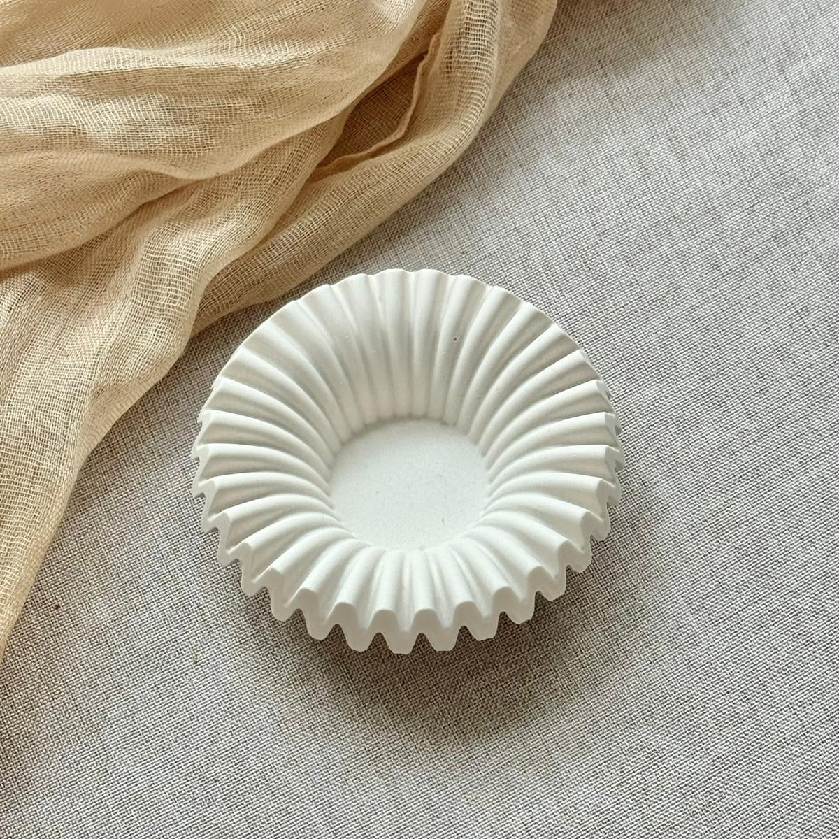 Petit Vide-Poche plissé