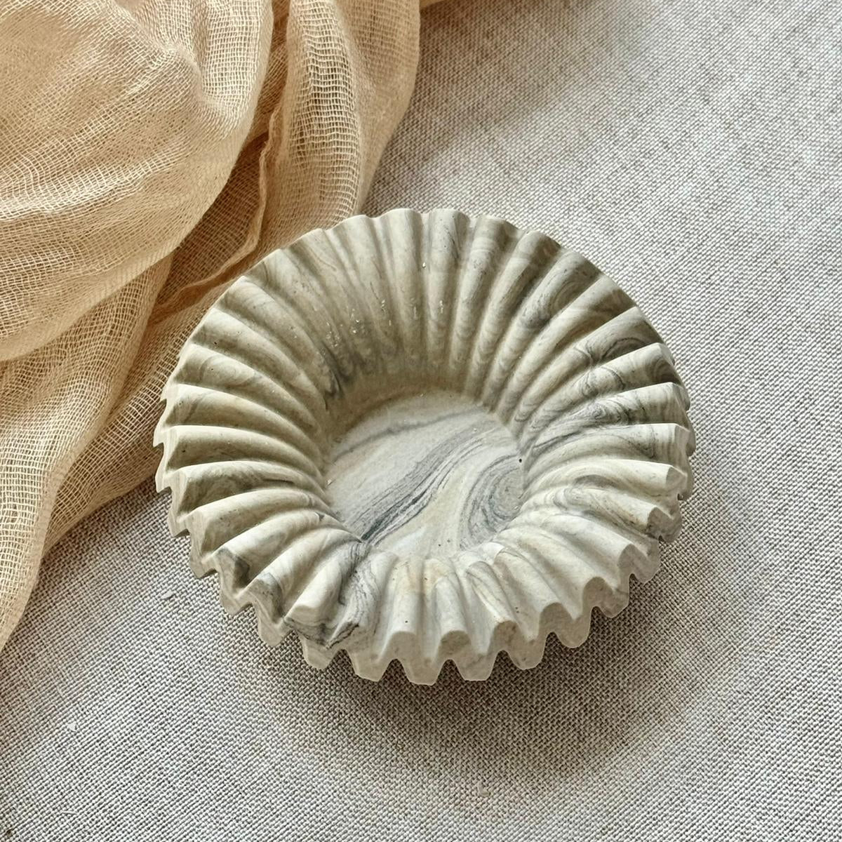 Petit Vide-Poche plissé