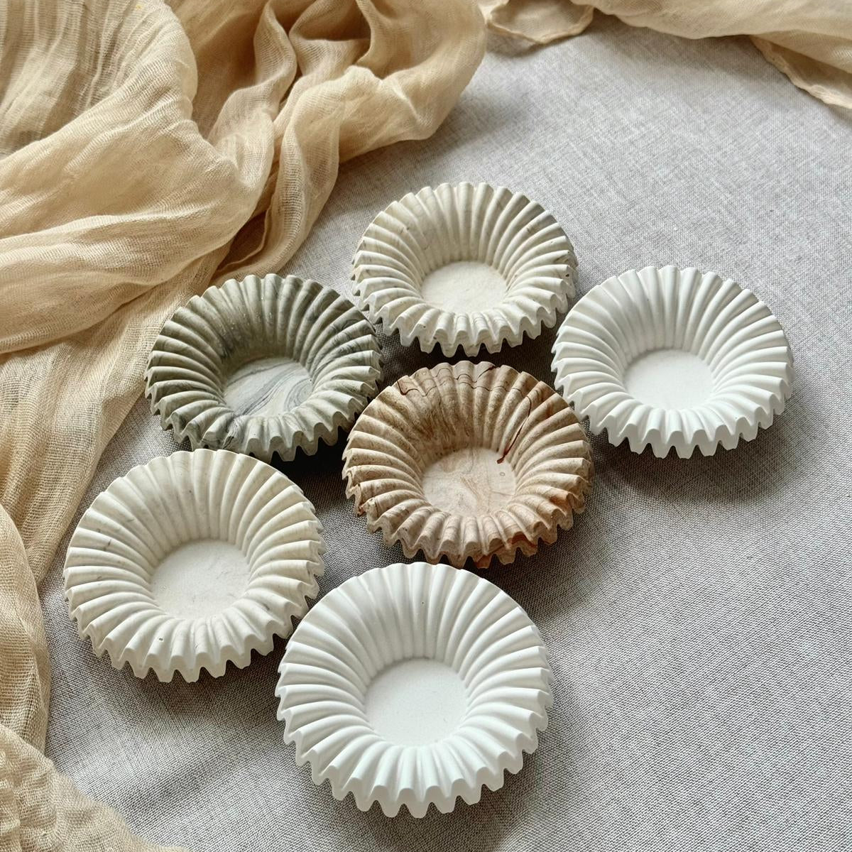 Petit Vide-Poche plissé