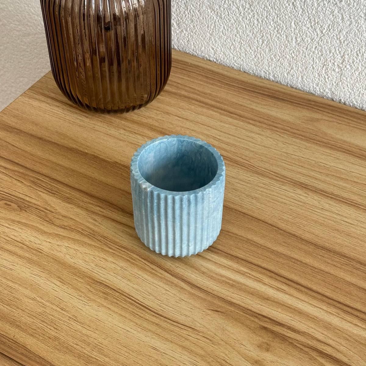 Pot rayé