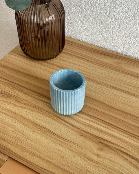Pot rayé