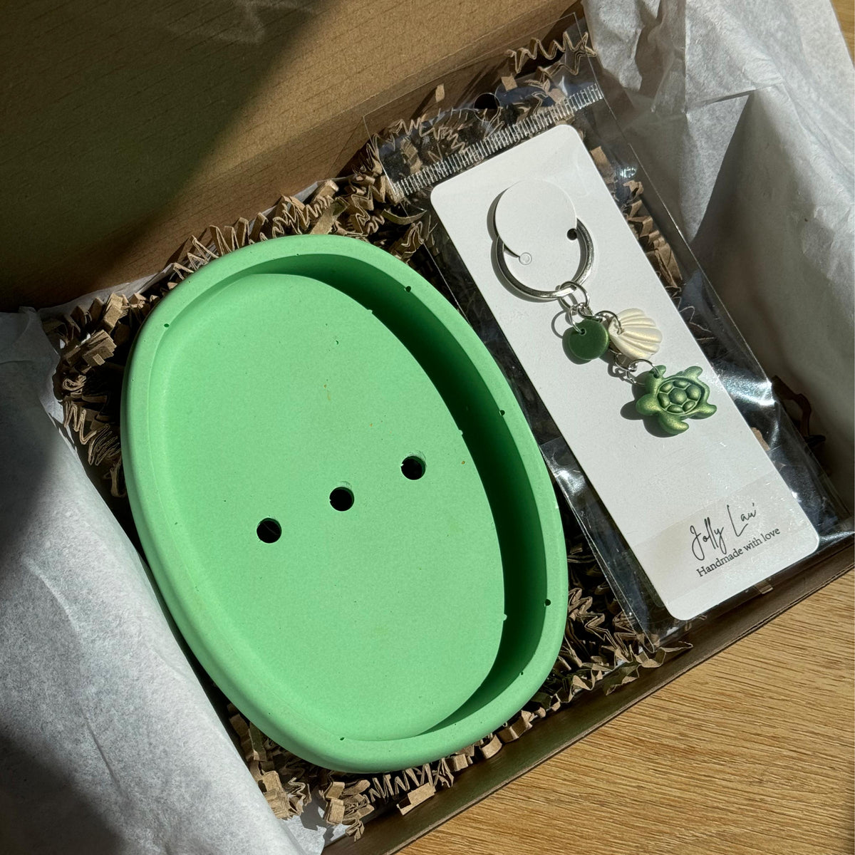 Coffret Porte-clé + Vide poche ou Porte-savon