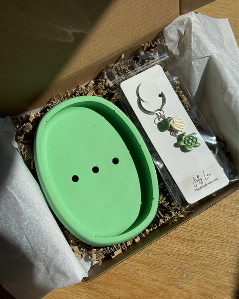 Coffret Porte-clé + Vide poche ou Porte-savon