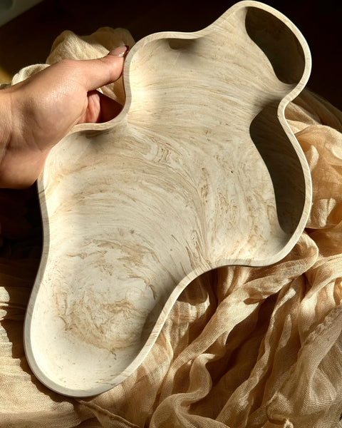 Grand plateau organique